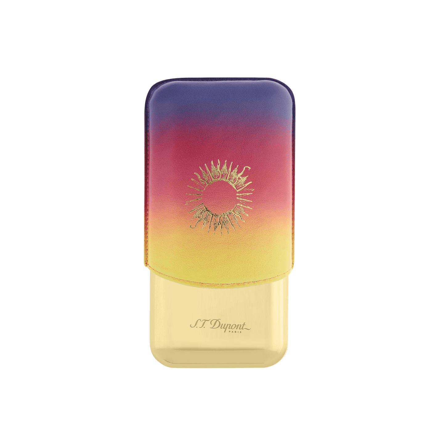 Étuis 3 cigares / Montécristo (violet)-La Régence