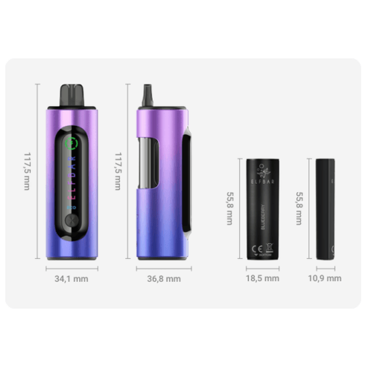 Elfbar 4 en 1 (Édition Baies Sauvages) 10 MG-La Régence