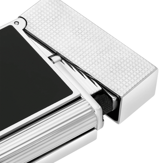 Ligne 2 / Microdiamant (Noir & Argenté)-La Régence