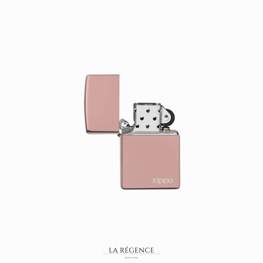 Reg High Polished Rose Gold avec Logo-La Régence