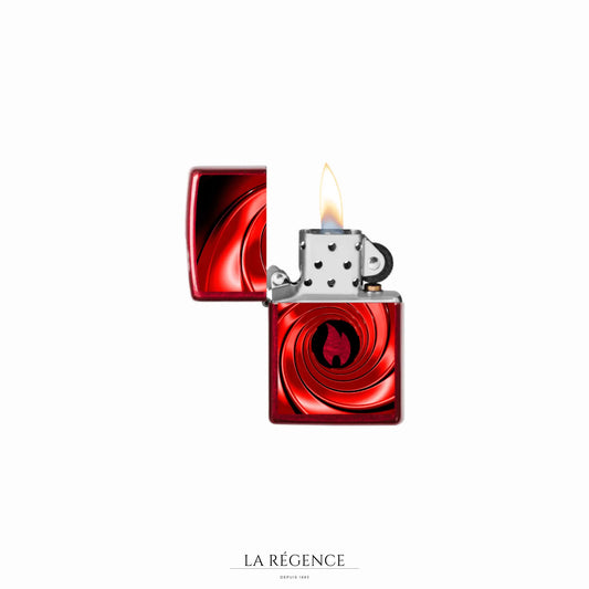 Red Swirl Design-La Régence