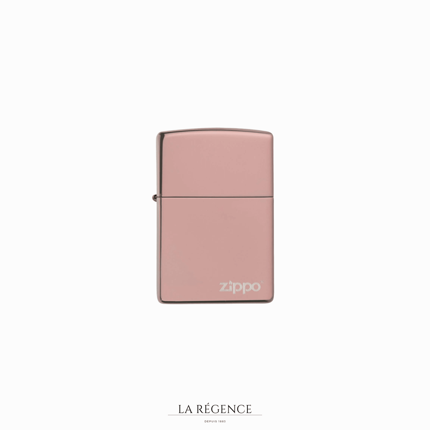Reg High Polished Rose Gold avec Logo-La Régence