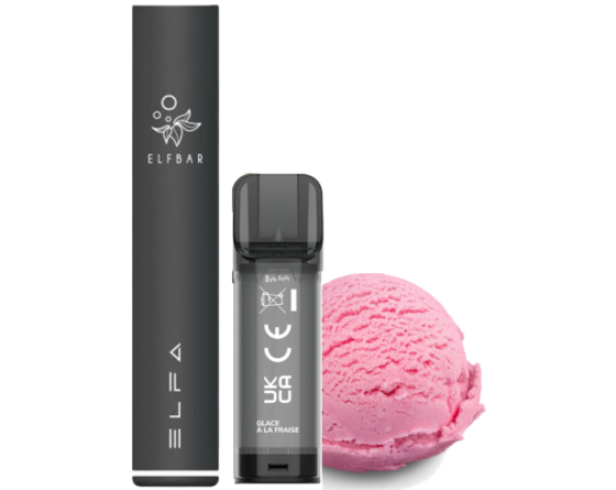 Fraise Glacée / kit+ Pod / 0mg