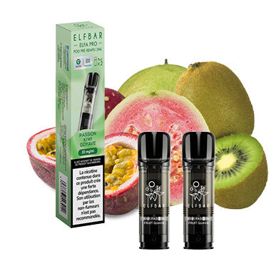 Passion kiwi goyave 10/20 mg-La Régence