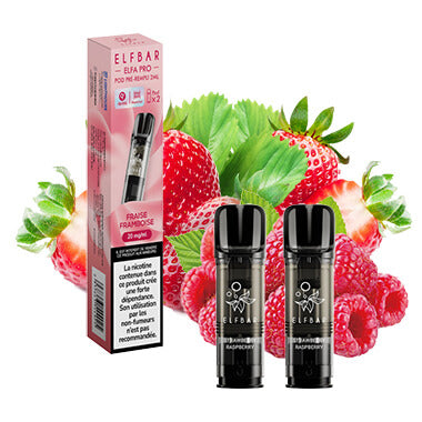 Fraise framboise 10/20 mg-La Régence