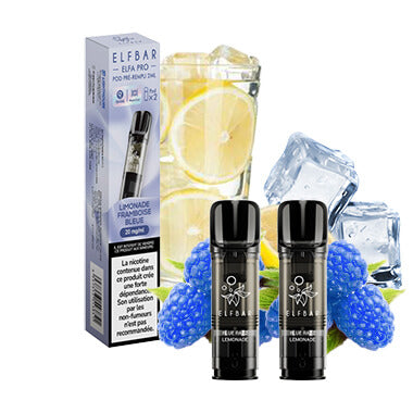 Limonade framboise bleue 10/20 mg-La Régence