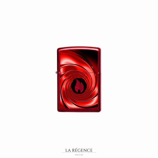 Red Swirl Design-La Régence