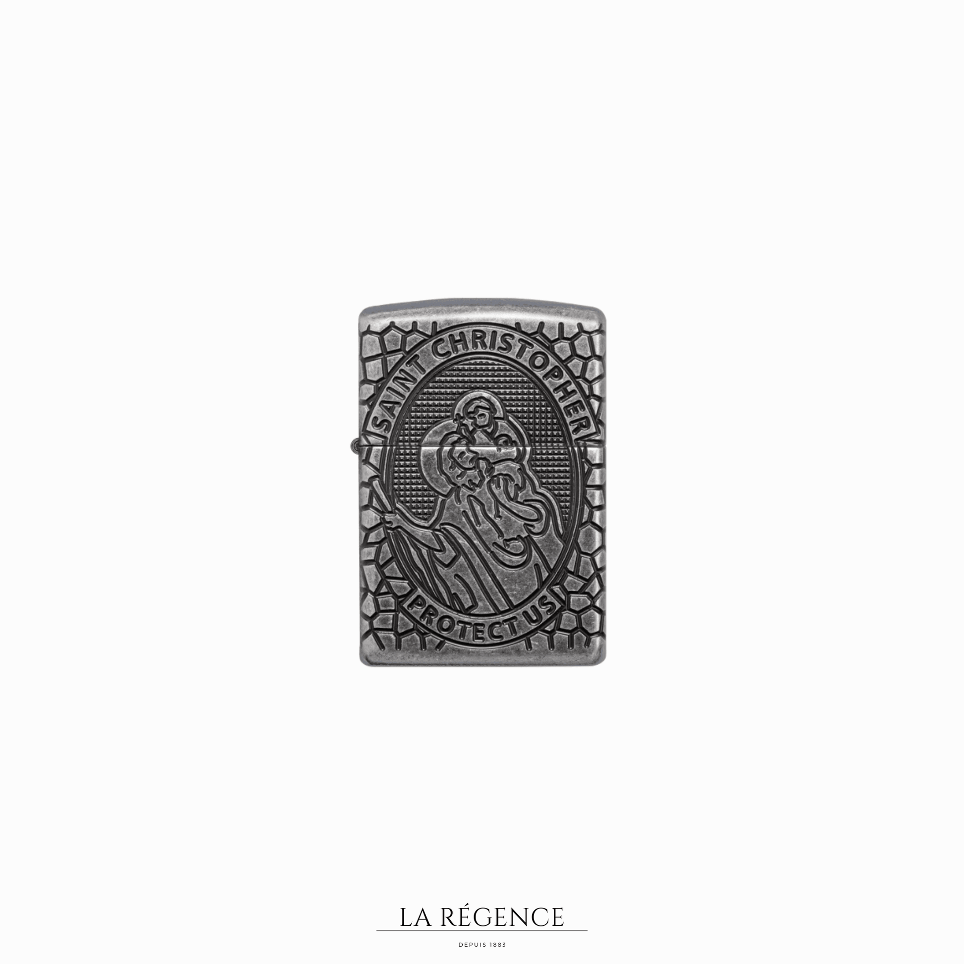 Antique Silver St. Christopher-La Régence