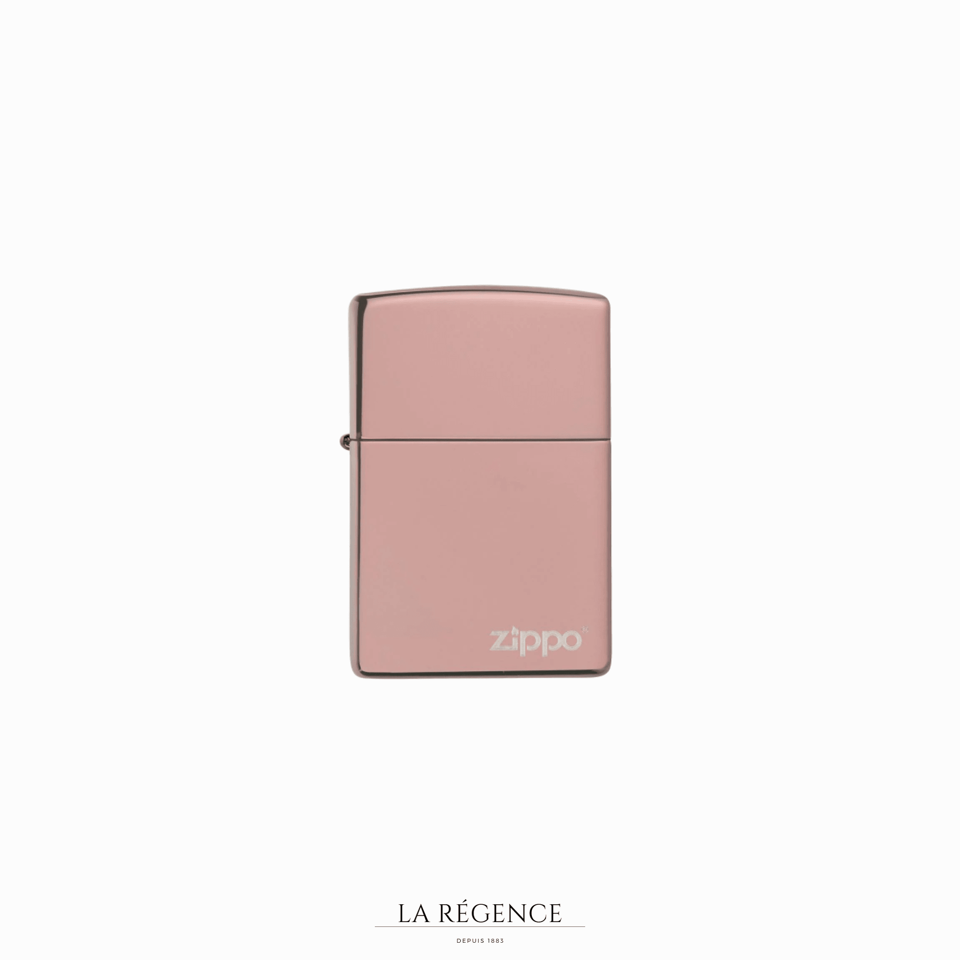 Reg High Polished Rose Gold avec Logo-La Régence