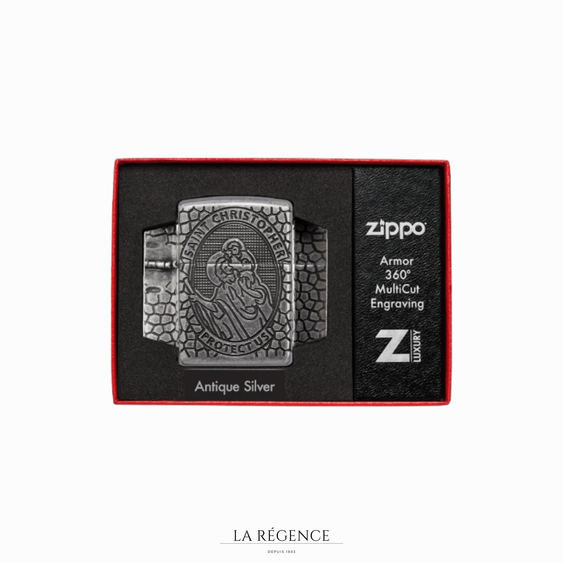 Antique Silver St. Christopher-La Régence