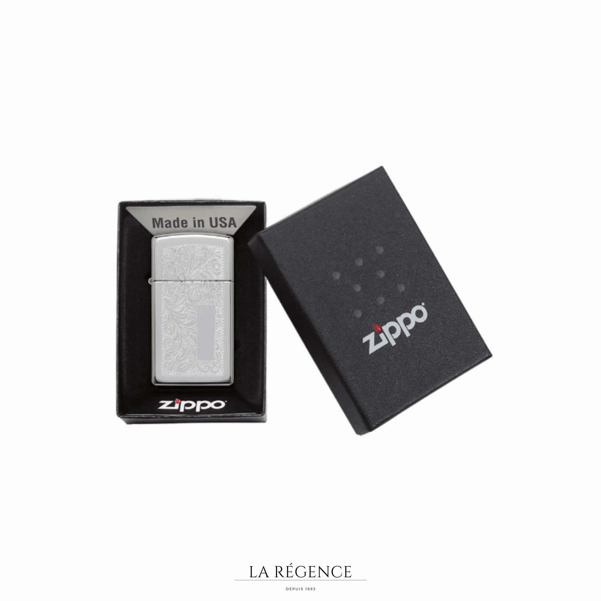 Slim Chrome Venetian-La Régence