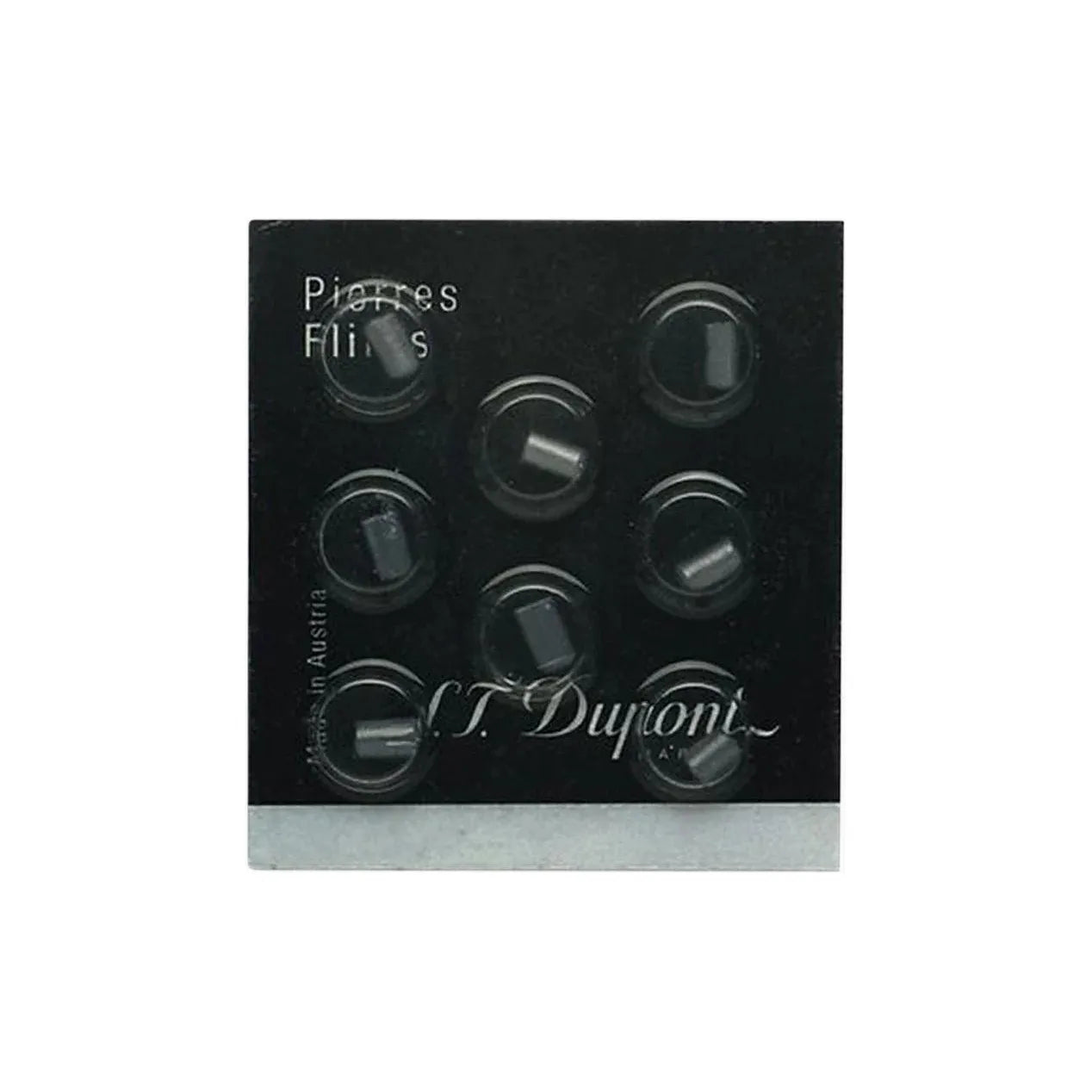 Coffret 8 pierres à briquet (Noir)-La Régence